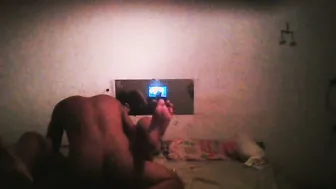 Indian Girlfriend Tina Surprises Him With Sudden Blowjob At Home