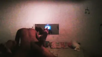 Indian Girlfriend Tina Surprises Him With Sudden Blowjob At Home