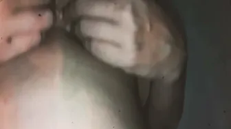 Desi Guy Sucks And Squeezes Tina's Big Natural Boobs On The Bed