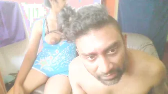 Stepmother On Beach Back In Sri Lanka Part 1 Showing Off Her Curves