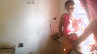 Sri Lankan Superhero Woman Tina Fighting Crime In Traditional Saree