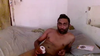 Desi Girl Trying Out Her New Bra And Panties With A Fake Cock Toy