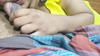Desi Wife Rides Her Husband's Cock Slowly In Their Bedroom At Midnight