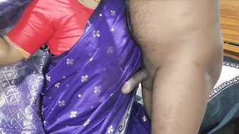 She Sucks Him Off And Swallows Everything In Dark Bedroom Corner