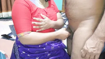 She Sucks Him Off And Swallows Everything In Dark Bedroom Corner