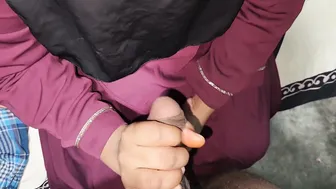 Muslim Hijab Step Aunty Getting Her Tight Pussy Fucked Good