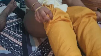 Bangladeshi Married Bhabhi Giving Wet Blowjob On Knees In Bedroom