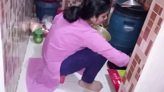 Punjabi Bhabhi Getting Fucked In The Kitchen By Her Step Brother Part One