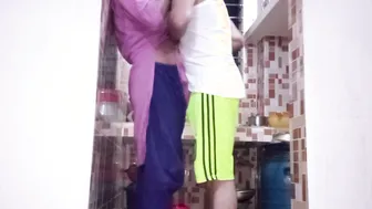 Punjabi Bhabhi Getting Fucked In The Kitchen By Her Step Brother Part One