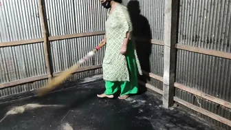 He Grabs His Aunty From Behind And Slides Deep Into Her Tight Ass