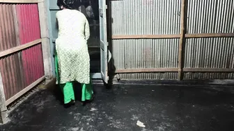 He Grabs His Aunty From Behind And Slides Deep Into Her Tight Ass