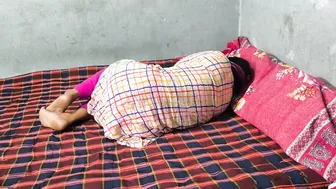 Indian Wife Bent Over As He Grabs Her Hips And Thrusts Into Her Ass