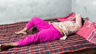 Indian Wife Bent Over As He Grabs Her Hips And Thrusts Into Her Ass