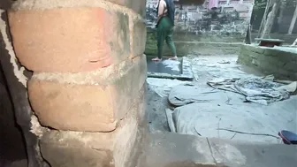 Bangladeshi Bhabhi Getting Fucked Outdoors During Monsoon Downpour