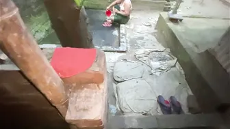 Bangladeshi Bhabhi Getting Fucked Outdoors During Monsoon Downpour