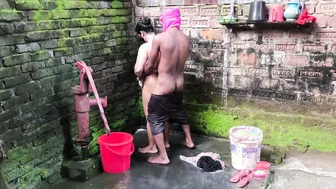 Desi Girlfriend Soapy In Shower Gets Hugged Tight And Assfucked Roughly