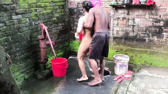 Desi Girlfriend Soapy In Shower Gets Hugged Tight And Assfucked Roughly