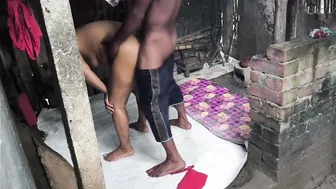 Indian Stepaunt Doing Laundry Surprised By Nephew Fucking Her Ass