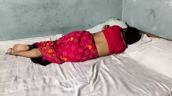 Desi Nephew Grabs His Aunty In Bed And Pounds Her Ass All Night Long