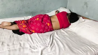 Desi Nephew Grabs His Aunty In Bed And Pounds Her Ass All Night Long