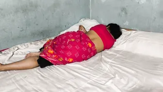 Desi Nephew Grabs His Aunty In Bed And Pounds Her Ass All Night Long