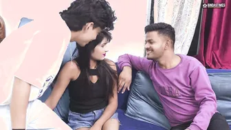 Indian Stepdaughter Takes Multiple Friends In Wild Group Session At Home