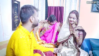 Three Desi Bhabhis Get Group Fucked By Their Devar At Wild Sex Party