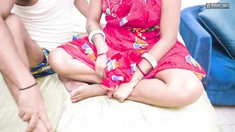 Desi Maid In Saree Gets Double Penetrated By Homeowners In Threesome