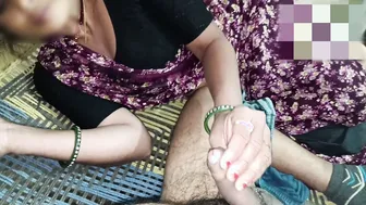 Indian Stepdaughter Eagerly Sucks Off Her Horny Stepfather At Home