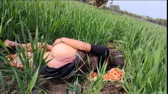 Desi Village Girl Begs Brother-In-Law For Cock In Wheat Fields