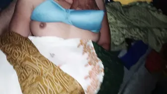 Indian Step-Aunt Gets Fucked Hard On Her First Night With Her Stepnephew