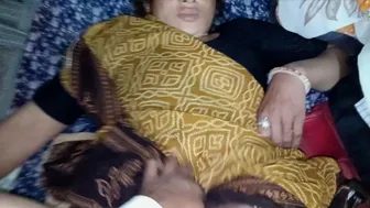 Indian Daughter In Law Rides Father In Law's Cock Fucking Her Pussy