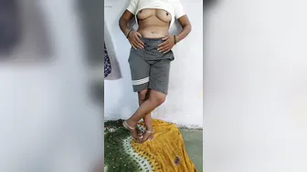 Desi Stepsister In Her Room Squeezing Her Big Boobs Begging For Cock