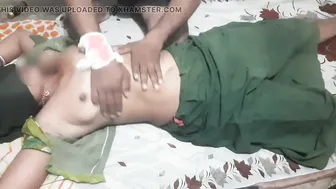 Indian Devar Strips His Bhabhi Naked For Oil Massage Then Fucks Her