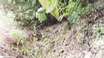 Desi Bhabhi Begging Her Devar To Destroy Her Ass In The Jungle Today