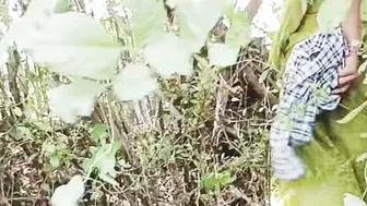 Desi Bhabhi Begging Her Devar To Destroy Her Ass In The Jungle Today