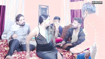 Desi Bhabhi Gets Wrecked By All Her Devars In Messy Group Pounding