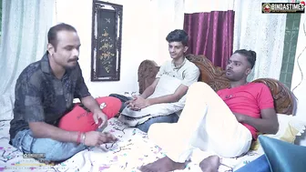 Desi Stepsister Gangbanged By Her Three Stepbrothers While Parents Are Out