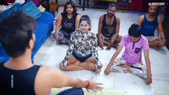 Indian Yoga Class Becomes Wild Orgy As Teacher Fucks All His Students