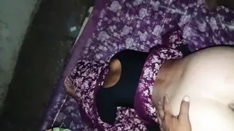 Indian Village Wife Taking It Doggy Style In Their Small Bedroom At Night