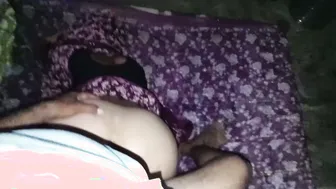 Indian Village Wife Taking It Doggy Style In Their Small Bedroom At Night