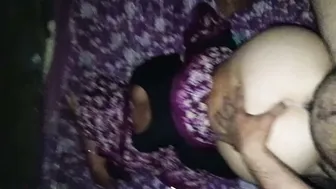 Indian Village Wife Taking It Doggy Style In Their Small Bedroom At Night