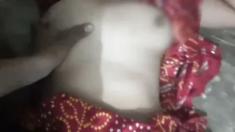 Indian Sister-In-Law Fingering Pussy With Mehndi Hands Licking Big Tits