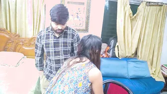 Desi Maid Gets Fucked Hard By House Owner While Husband Is Out Working