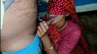 Desi Wife Sucking His Cock And Riding Him Like Crazy In Their Bedroom