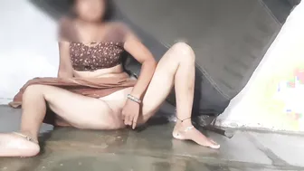 Married Desi Woman Removes Wet Clothes Showing Pussy To Stepbrother Wanting Sex