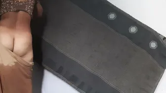 Married Desi Woman Removes Wet Clothes Showing Pussy To Stepbrother Wanting Sex