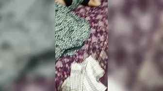 Indian Elder Brother Catches His Bhabhi Alone Changing Her Saree At Home