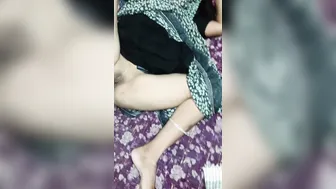 Indian Elder Brother Catches His Bhabhi Alone Changing Her Saree At Home