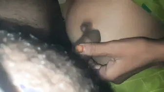 Desi Wife Cheating With Neighbor While Husband Watches From The Doorway